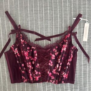 NWT Victoria’s Secret Corset Top